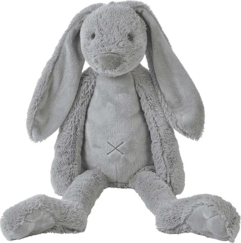 Konijn Richie Knuffel 58cm - Baby knuffel van Happy Horse in Grijs – productfoto