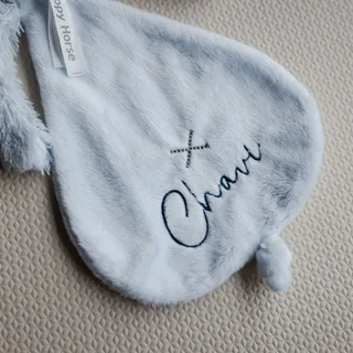 Konijn Richie Knuffeldoekje - Baby cadeau van Happy Horse in Blauw – productfoto 3 van 4