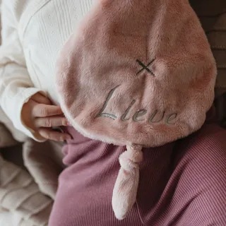 Konijn Richie Knuffeldoekje - Baby cadeau van Happy Horse in Oudroze – productfoto 2 van 4