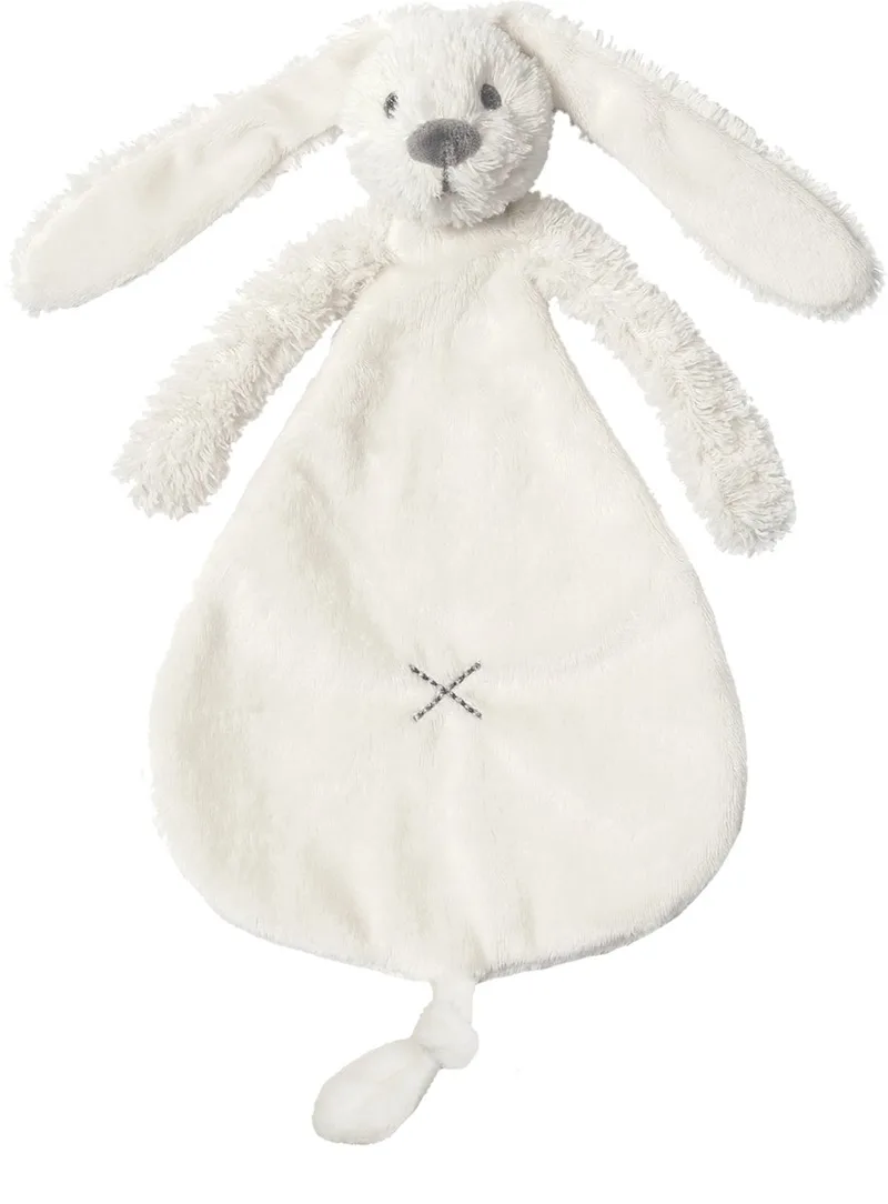 Konijn Richie Knuffeldoekje - Baby cadeau von Happy Horse in Weiß – Produktfoto