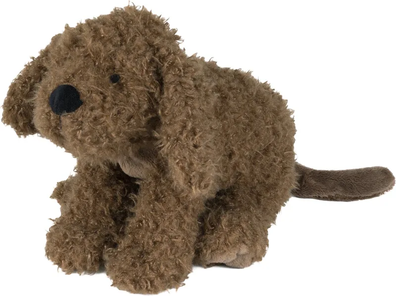 Labradoodle Larry Knuffel 28cm - Baby Knuffel fra Happy Horse i Brun – produktbillede
