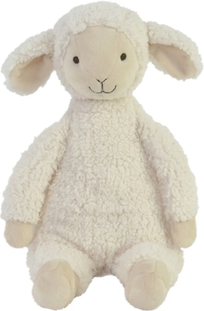 Lam Leo Knuffel 30cm - Baby knuffel von Happy Horse in Weiß – Produktfoto