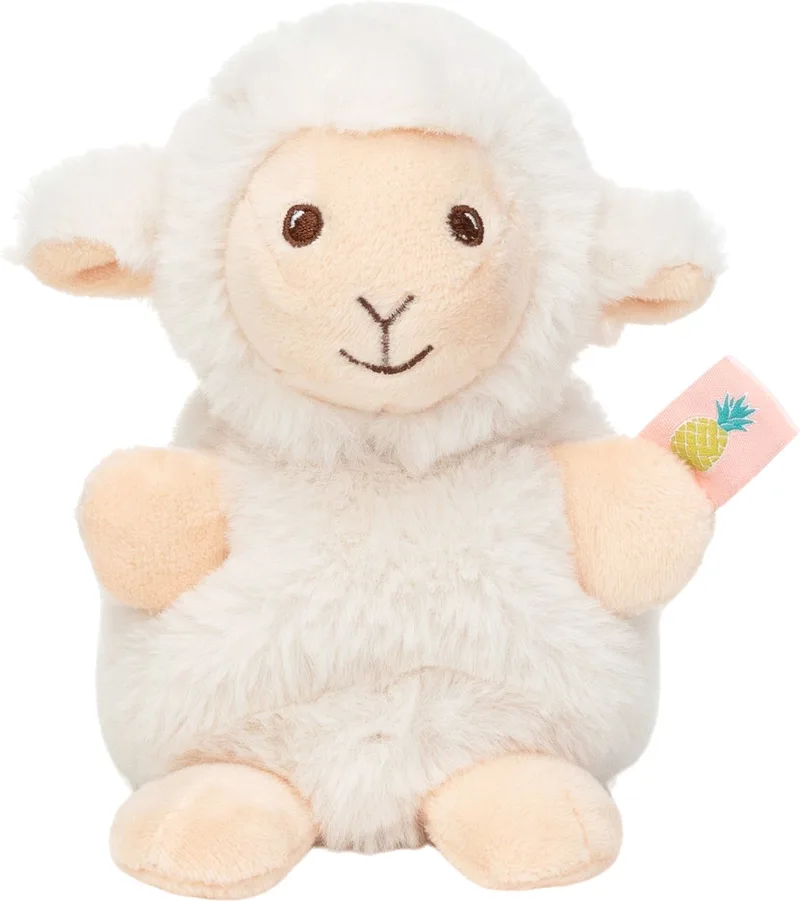 Lam Logan Knuffel 14 cm - Baby knuffel von Happy Horse in Ecru – Produktfoto