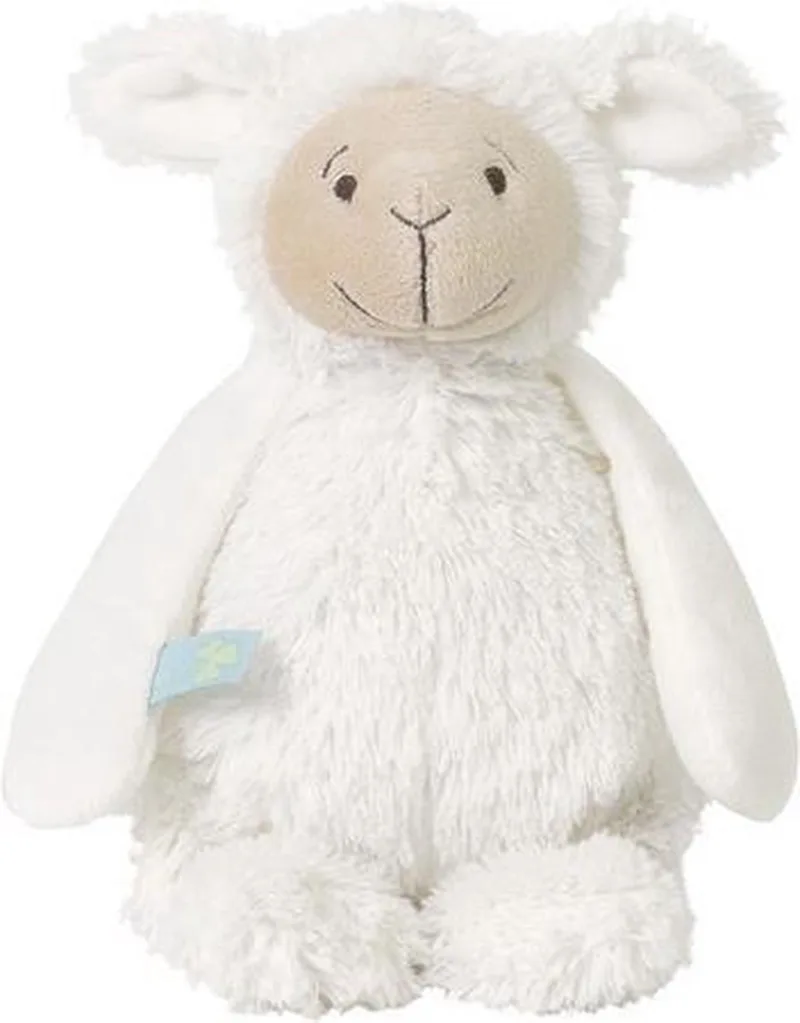 Lam Lugano Knuffel 22cm - Baby knuffel von Happy Horse in Weiß – Produktfoto