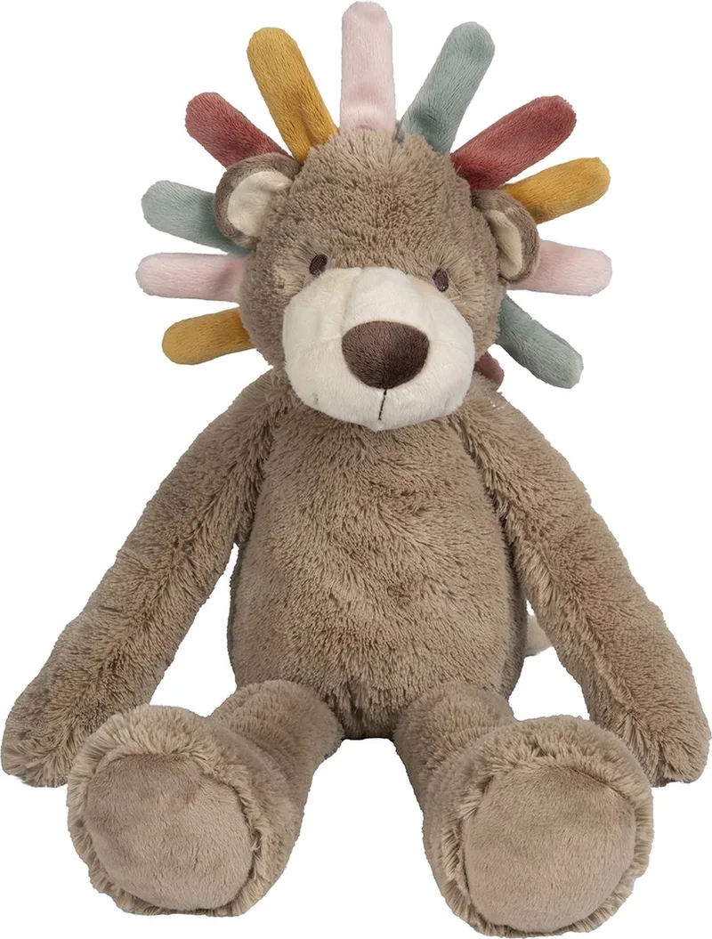 Leeuw Leon Knuffel 48cm - Bruin/Multi colour - Baby knuffel by Happy Horse in Brown – product photo