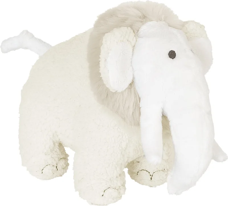 Mammoet Milo Knuffel 20cm - Baby knuffel van Happy Horse in Ecru – productfoto