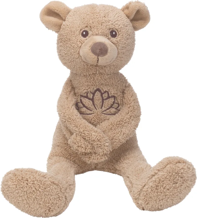Mindful Beer Knuffel 40 cm - Baby knuffel von Happy Horse in Beige – Produktfoto