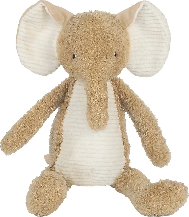 Olifant Elin Knuffel 34cm - Baby knuffel van Happy Horse in Bruin – productfoto