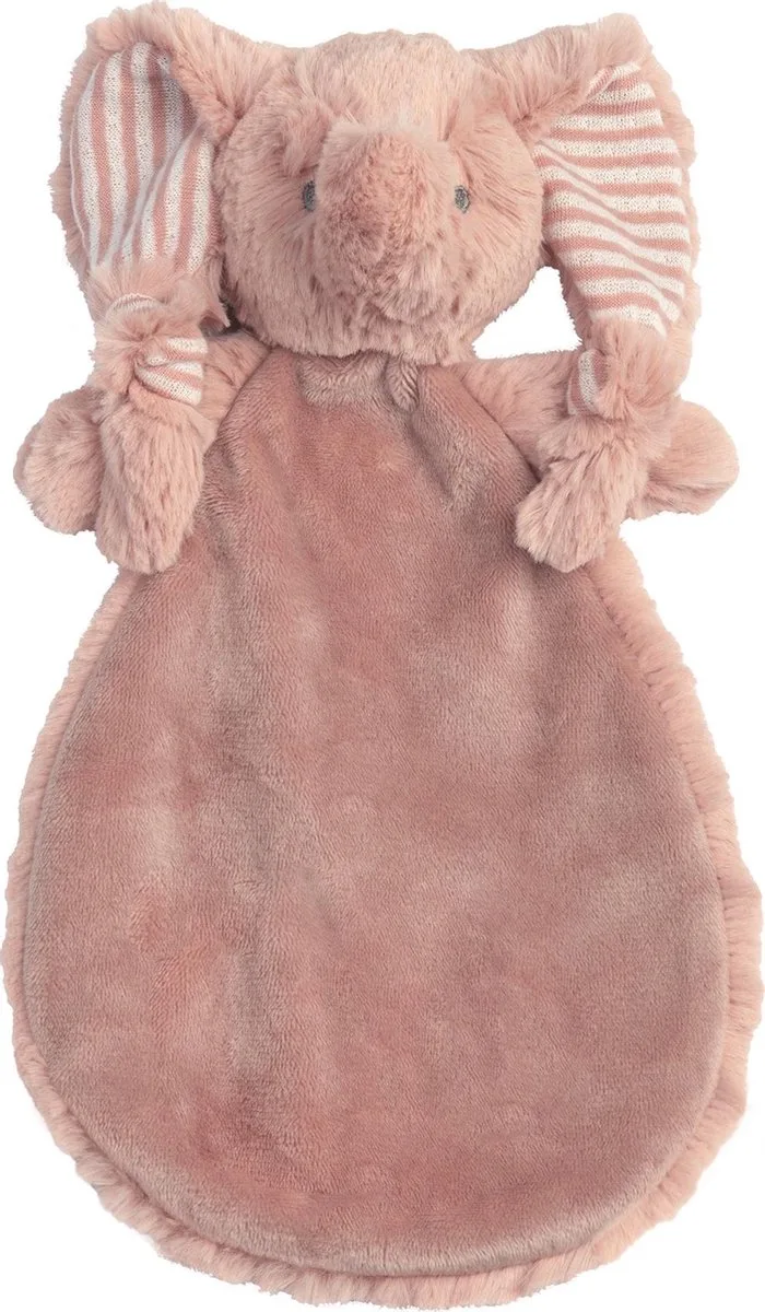 Olifant Emily Knuffeldoekje - Baby cadeau van Happy Horse in Roze – productfoto