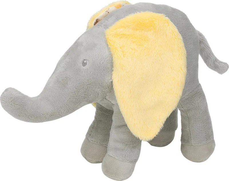 Olifant Emmett Knuffel 22 cm - Baby knuffel van Happy Horse in Grijs, Geel – productfoto