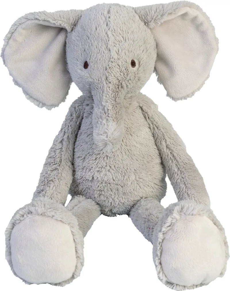 Olifant Enzo Knuffel 38cm - Baby knuffel de Happy Horse en Gris – photo produit