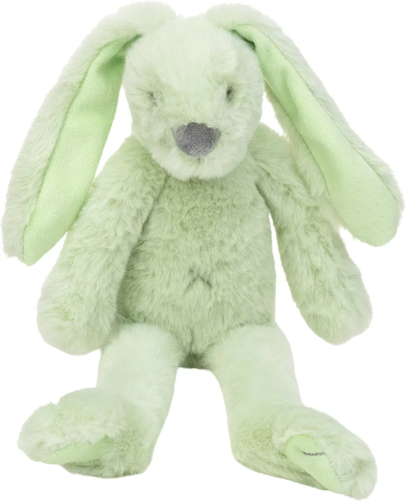 Recycled Konijn Richie Knuffel 28 cm - Baby knuffel by Happy Horse in Pistachegroen – product photo