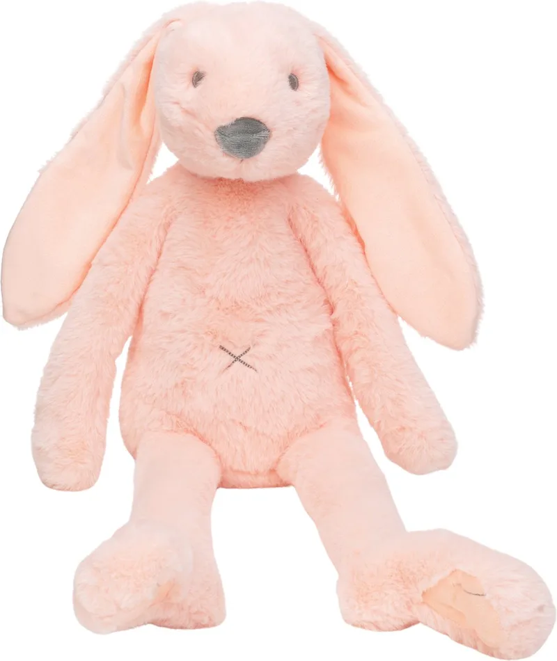 Recycled Konijn Richie Knuffel 58 cm - Baby knuffel van Happy Horse in Perzikroze – productfoto