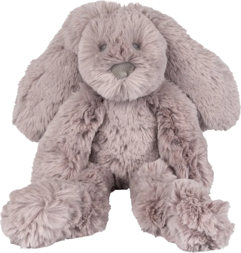 Recycled Konijn Rosa Knuffel 38cm - Baby knuffel van Happy Horse in Oud lila – productfoto