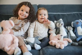 Stinkdier Knuffeldoekje - Baby cadeau van Happy Horse in Roze – productfoto 4 van 4