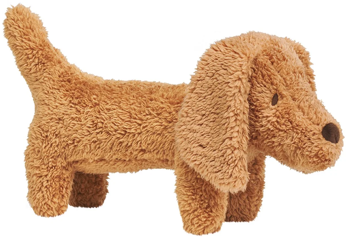 Teckel Devina Knuffel 40 cm - Baby knuffel van Happy Horse in Bruin – productfoto