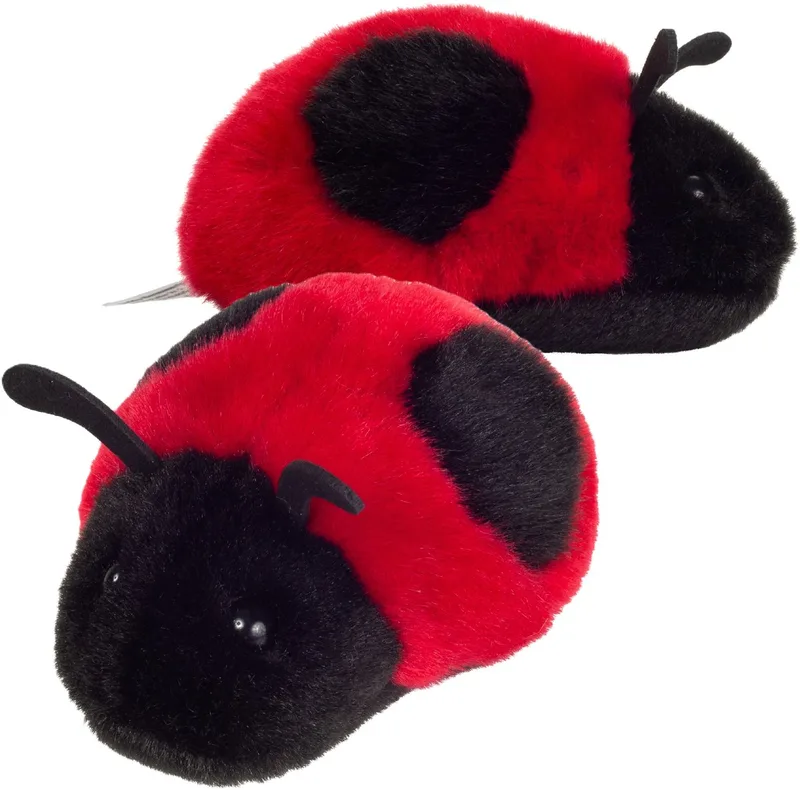Knuffeldier Lieveheersbeestje - 2x - premium kwaliteit knuffels - 11 cm by Hermann Teddy Collection in Red – product photo