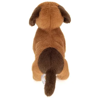 Kuscheltier Hundewelpe Milow 25 cm von Hermann Teddy Collection in Braun – Produktfoto 3 von 3