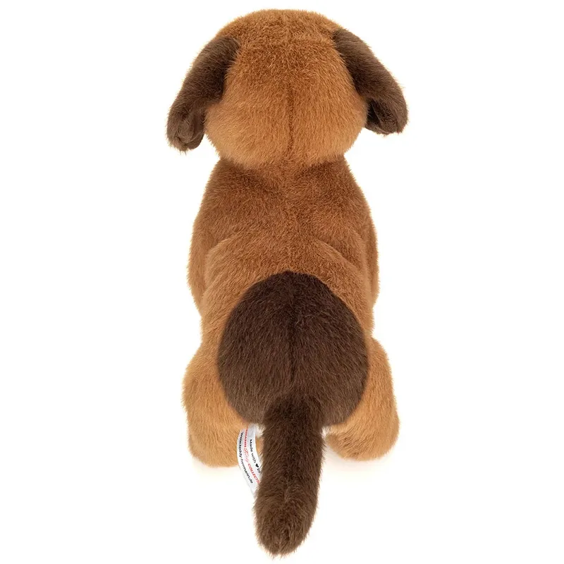 Kuscheltier Hundewelpe Milow 25 cm von Hermann Teddy Collection in Braun – Produktfoto 3 von 3