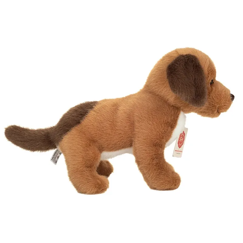 Kuscheltier Hundewelpe Milow 25 cm von Hermann Teddy Collection in Braun – Produktfoto 2 von 3