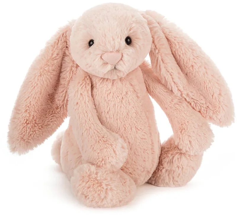 Knuffels - Bashful Blush Bunny - Konijn - Roze - Knuffel - 31 cm - Voor alle leeftijden van Jellycat in Roze – productfoto