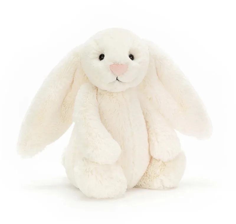 Knuffels - Bashful Cream Bunny - Crémewit - Konijn - Knuffel - Voor alle leeftijden - 31 cm by Jellycat in Cream Bunny (Crémewit) – product photo
