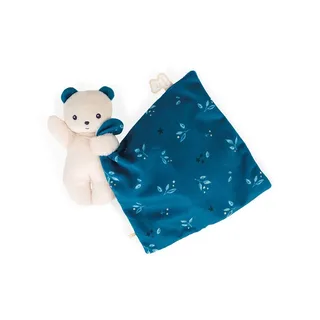Carre Douceur - Knuffeldoekje - Beer - Blauw van Kaloo in Meerkleurig – productfoto 3 van 6