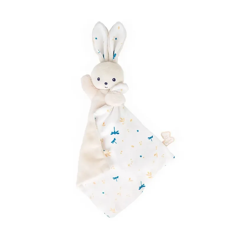 Carre Douceur - Knuffeldoekje - Konijn - Wit van Kaloo in Konijn Wit – productfoto 3 van 6