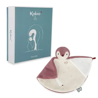 Complices - Knuffeldoek Pinguïn - 24 cm de Kaloo en Rose – photo produit 4 sur 6