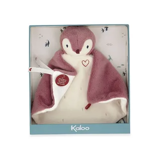 Complices - Knuffeldoek Pinguïn - 24 cm de Kaloo en Rose – photo produit 5 sur 6