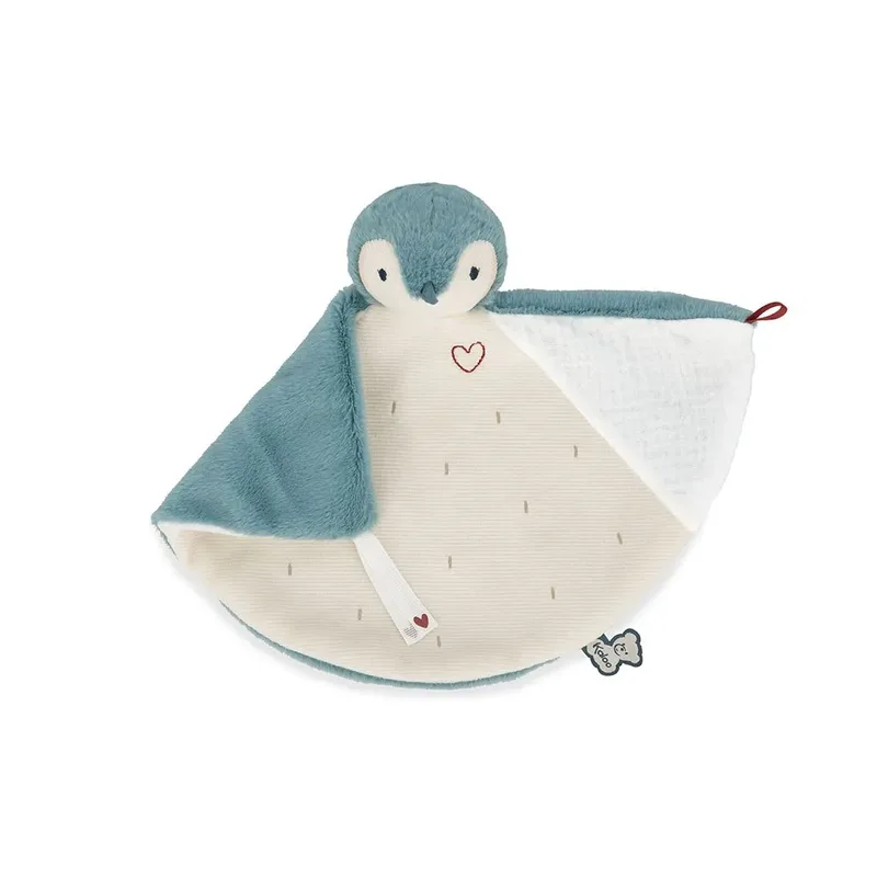 Doudou Pingouin de Kaloo en Vert – photo produit 2 sur 6