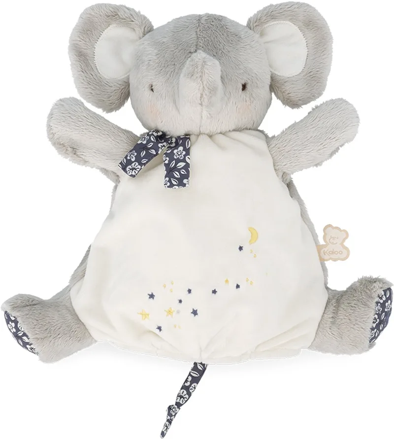 handpop olifant - knuffelpop voor fantasierijk spel. by Kaloo in Multicolour – product photo 1 of 3