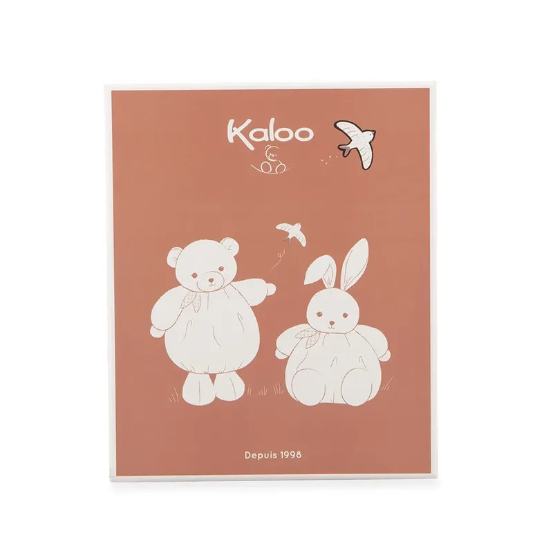 Lapin Rond Doudou de Kaloo en Rose – photo produit 3 sur 3