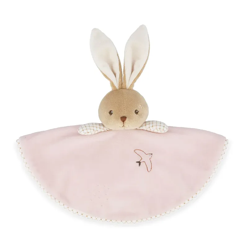 Lapin Rond Doudou de Kaloo en Rose – photo produit 2 sur 3