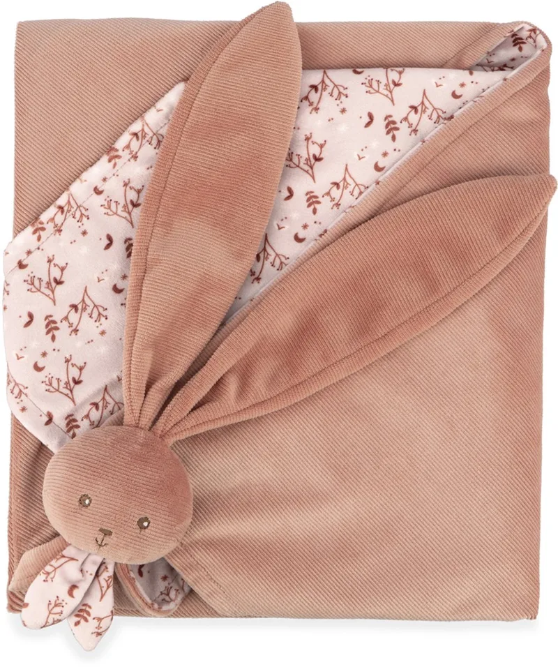 Lapinoo - Dekentje - Babydeken - Konijn de Kaloo en Multicolore – photo produit