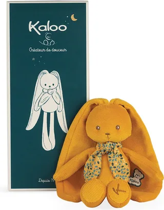 Lapinoo - Knuffel - Konijn - Kleur geel - 35 cm. van Kaloo in Oker – productfoto 1 van 6