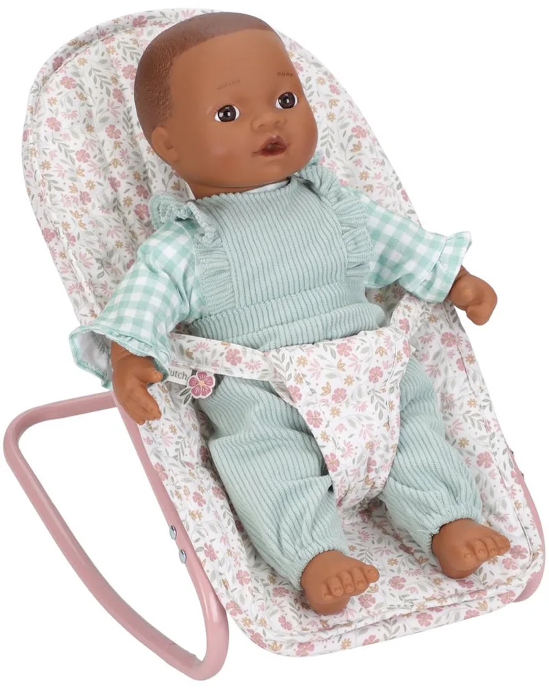 Babypop Wipstoeltje - Soft Flowers by Little Dutch in Pink – product photo