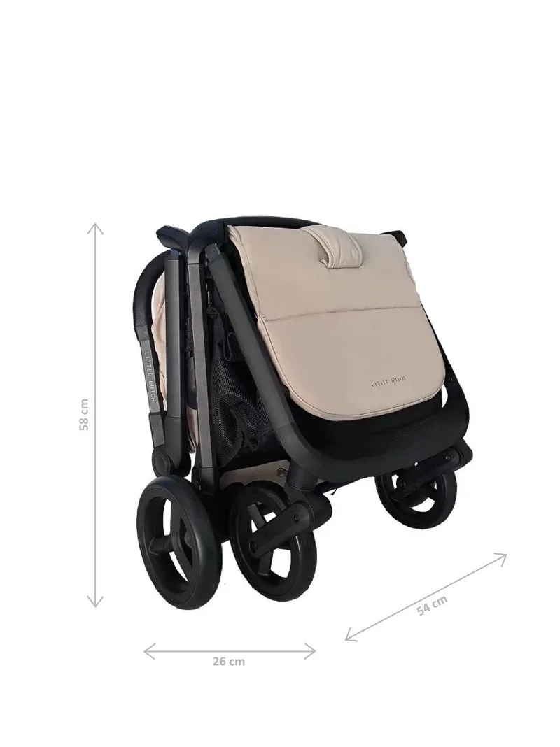 Buggy Little Dutch Compact Beige van Little Dutch – productfoto 4 van 4