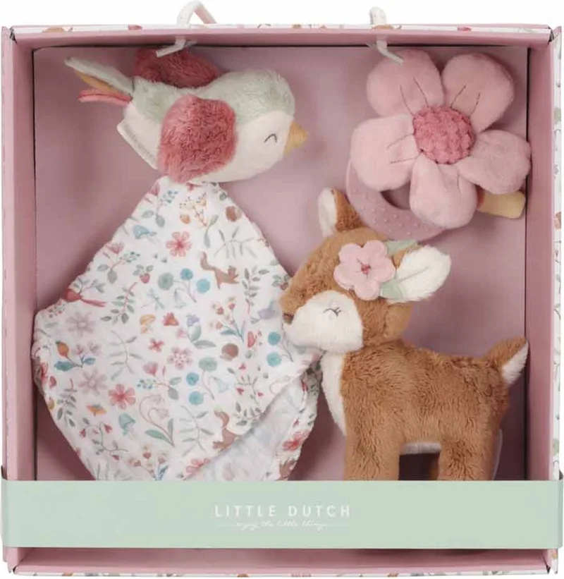 Giftset knuffels - Fairy Garden - Baby speelgoed - grijp baby speelgoed de Little Dutch en Multicolore – photo produit