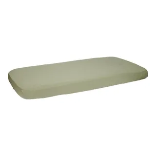 Hoeslaken Ledikant Little Dutch Muslin Olive 60x120 van Little Dutch – productfoto 1 van 2