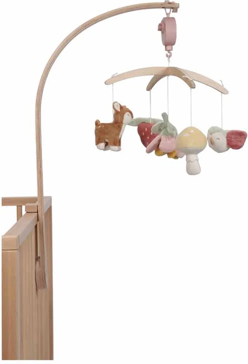 Houten muziekmobiel - Fairy Garden van Little Dutch in Meerkleurig – productfoto