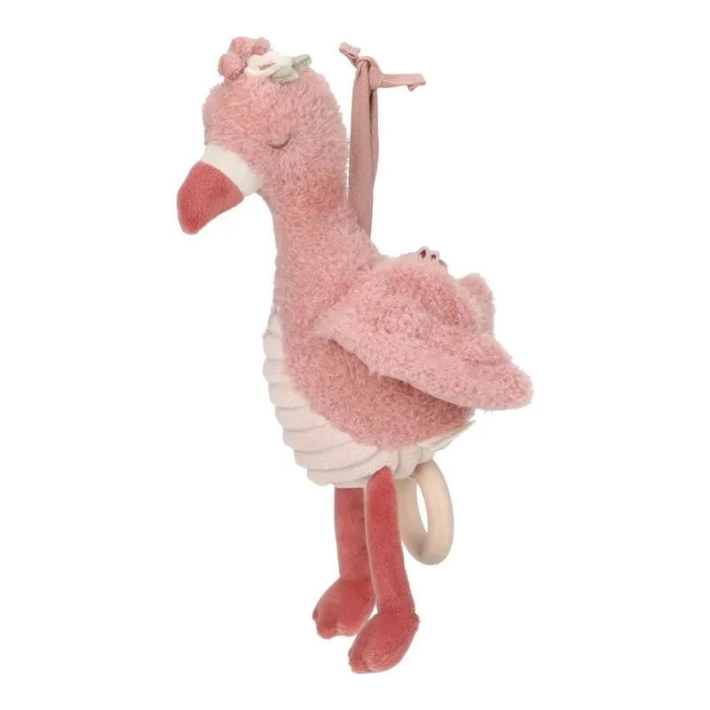 Muziekdoosje Flamingo - Roze van Little Dutch – productfoto