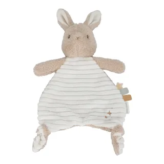 Newborn Naturals Bunny Knuffeldoek van Little Dutch in Naturel – productfoto 2 van 2