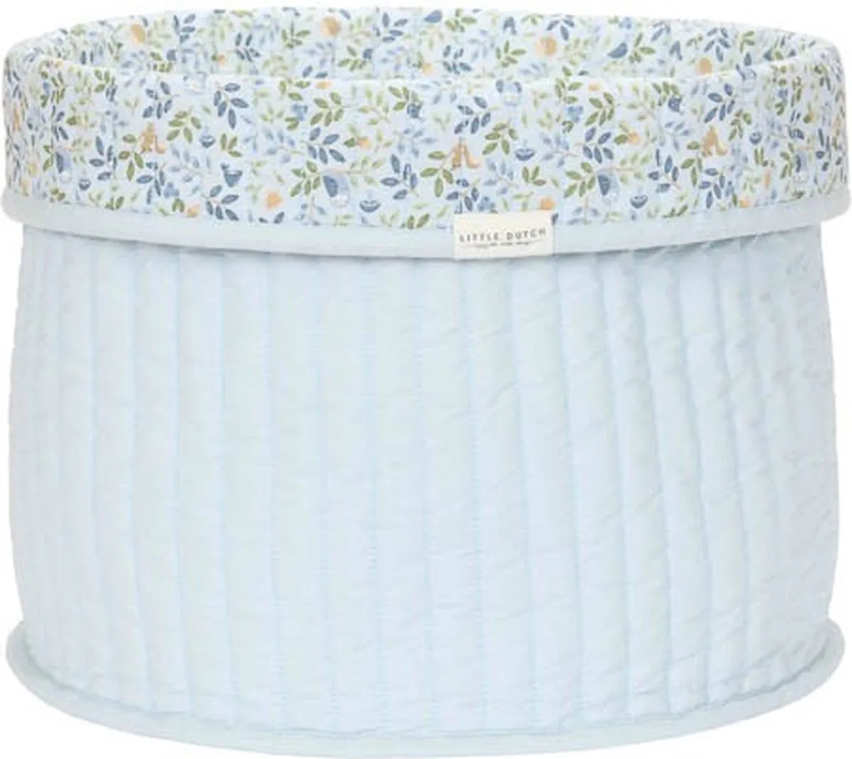 Opbergmand groot - Forest Friends - Forest Adventure van Little Dutch in Blauw – productfoto
