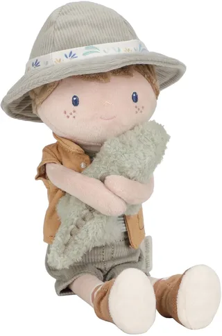 Safari Friends Knuffelpop Jim by Little Dutch in Green – product photo 1 of 4