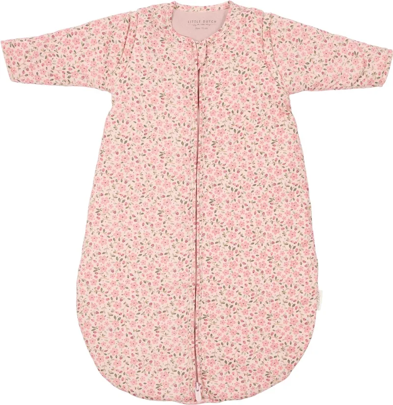Slaapzak winter 110 cm - Maat 110 cm - Fairy Garden - Fairy Floral från Little Dutch i Rosa – produktbild