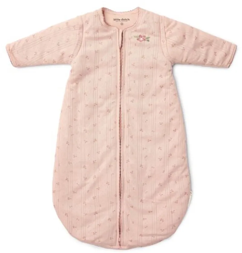 Slaapzak winter – Maat 70 cm – Essentials von Little Dutch in Rosa – Produktfoto