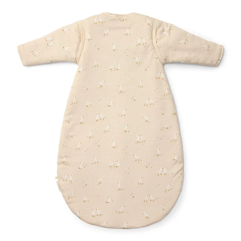 Slaapzak winter – Maat 70 cm – Newborn Naturals – Little Goose van Little Dutch in Beige – productfoto 2 van 4