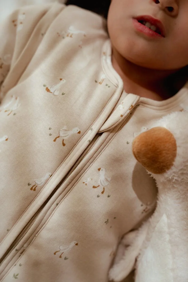 Slaapzak winter – Maat 90 cm – Newborn Naturals – Little Goose von Little Dutch in Beige – Produktfoto 4 von 4