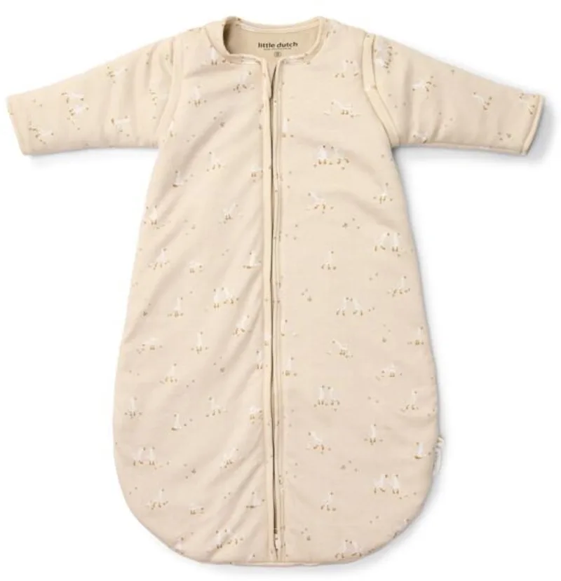 Slaapzak winter – Maat 90 cm – Newborn Naturals – Little Goose von Little Dutch in Beige – Produktfoto 1 von 4